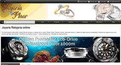 Desktop Screenshot of joyeriaplaor.com